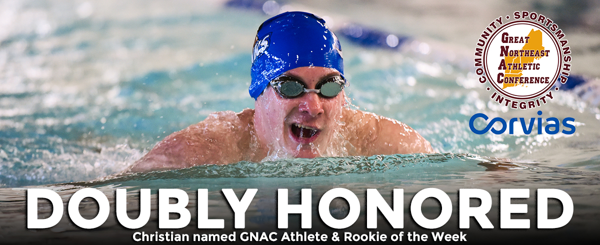 Christian Named GNAC Athlete and Rookie of the Week
