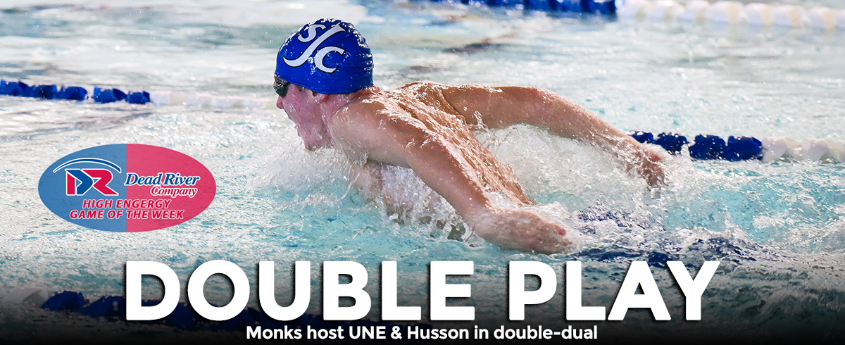 Monks Host UNE & Husson in Double-Dual
