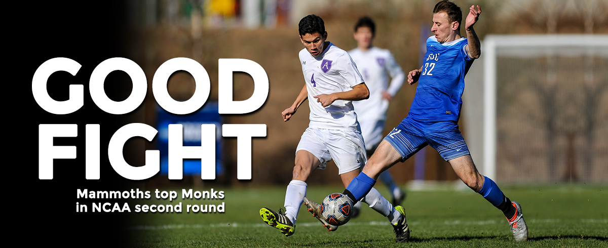 Mammoths Top Monks in NCAA Second Round