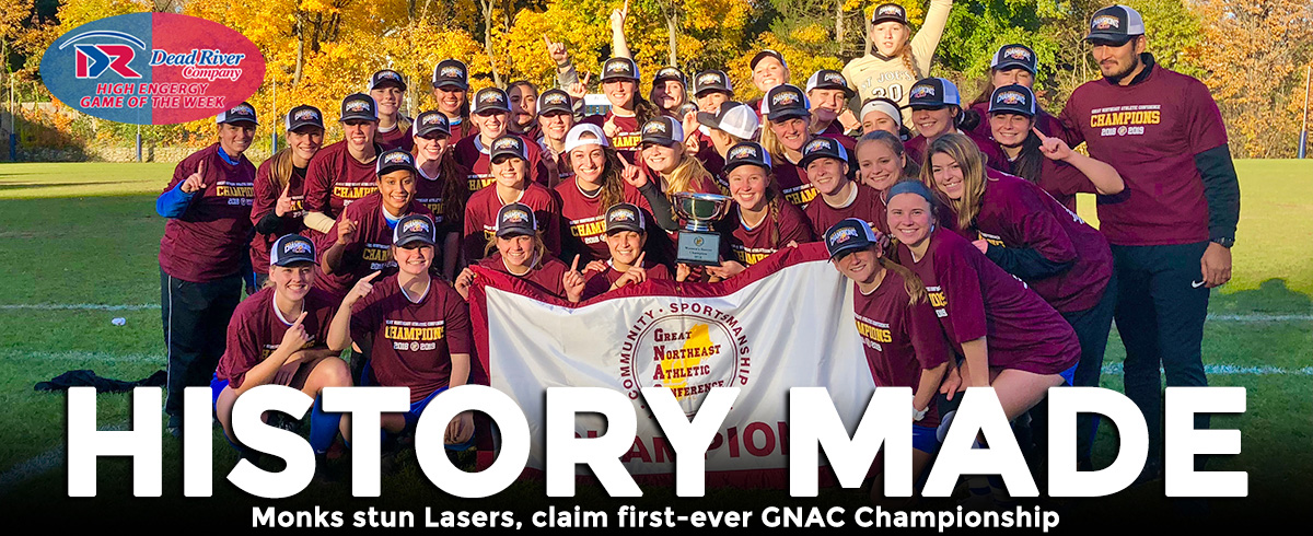 Monks Upset Lasers, Claim First-Ever GNAC Championship