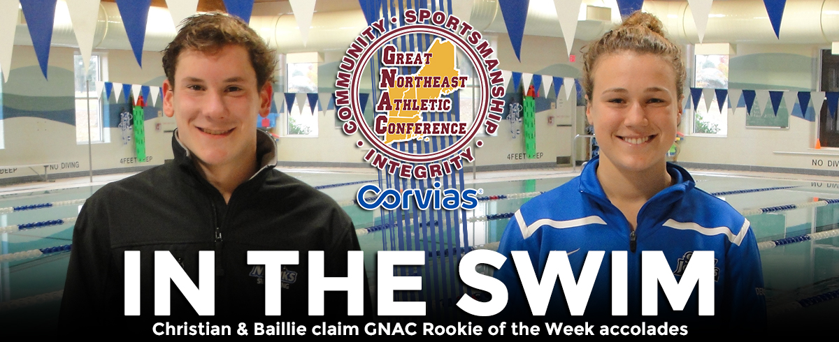 Baillie & Christian Collect GNAC Rookie of the Week Accolades
