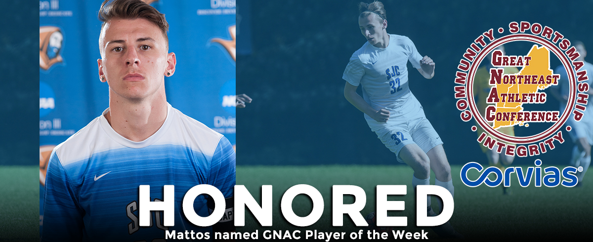Mattos Selected as GNAC Player of the Week