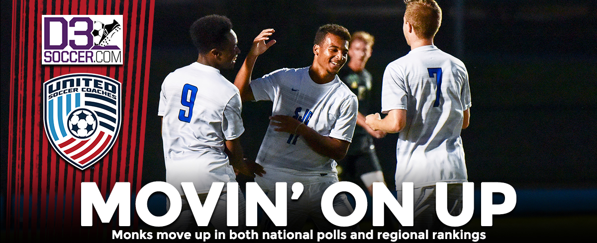 Men’s Soccer Ranked 10th & 16th Nationally, Second in New England