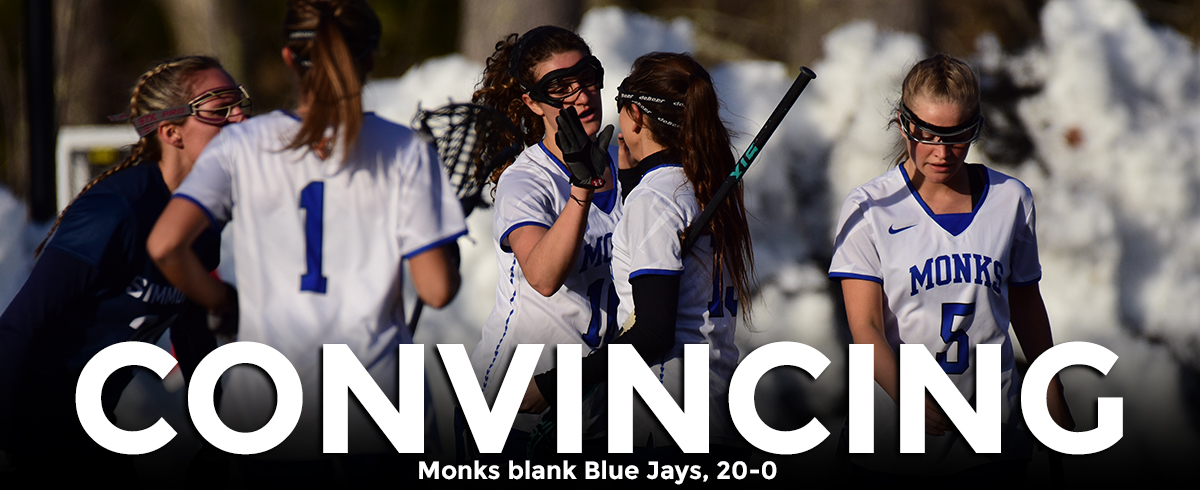 Monks Blank Blue Jays, 20-0