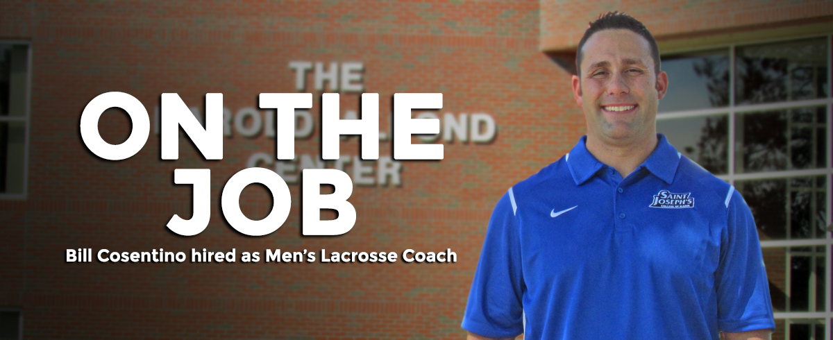 Bill Cosentino Named as Head Men’s Lacrosse Coach