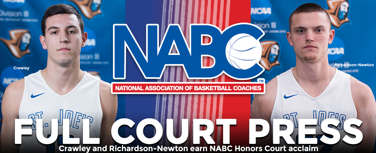 Pair of SJC Men’s Hoopsters Collect NABC Academic Accolades