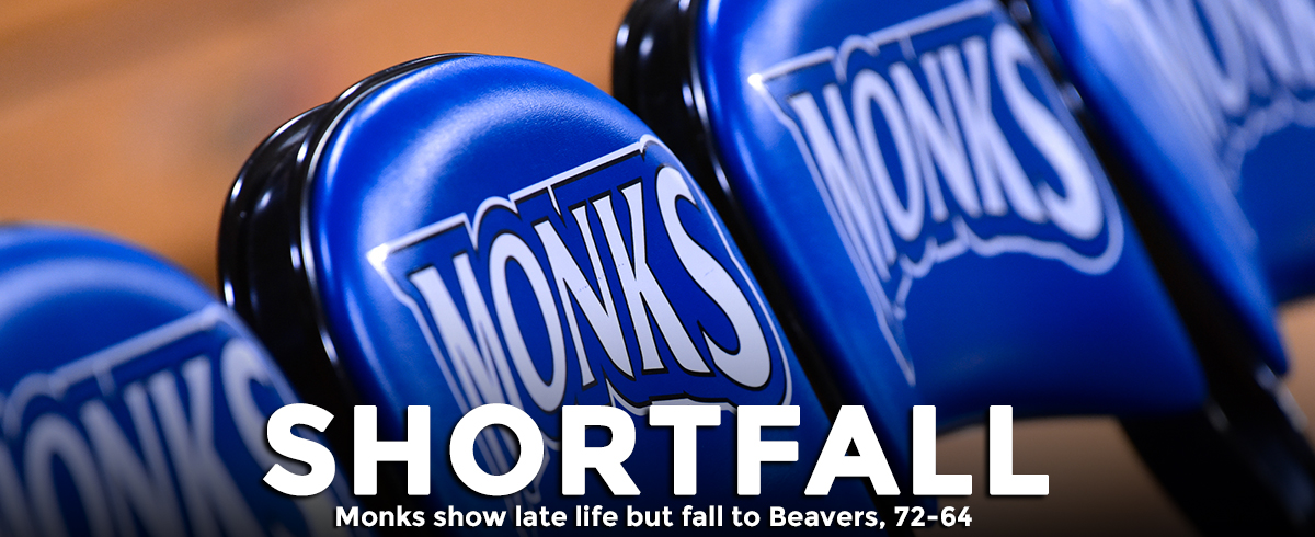 Monks Fall Short Versus Beavers, 72-64