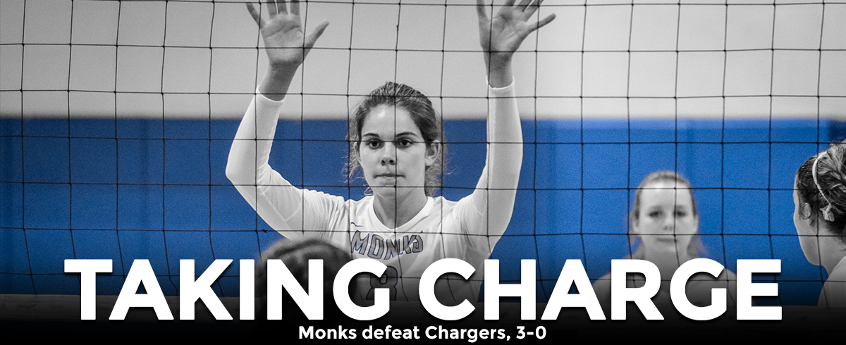 Monks Roll Past Chargers, 3-0
