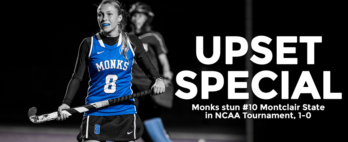 MONKS STUN #10 MONTCLAIR STATE IN NCAA OPENING ROUND, 1-0