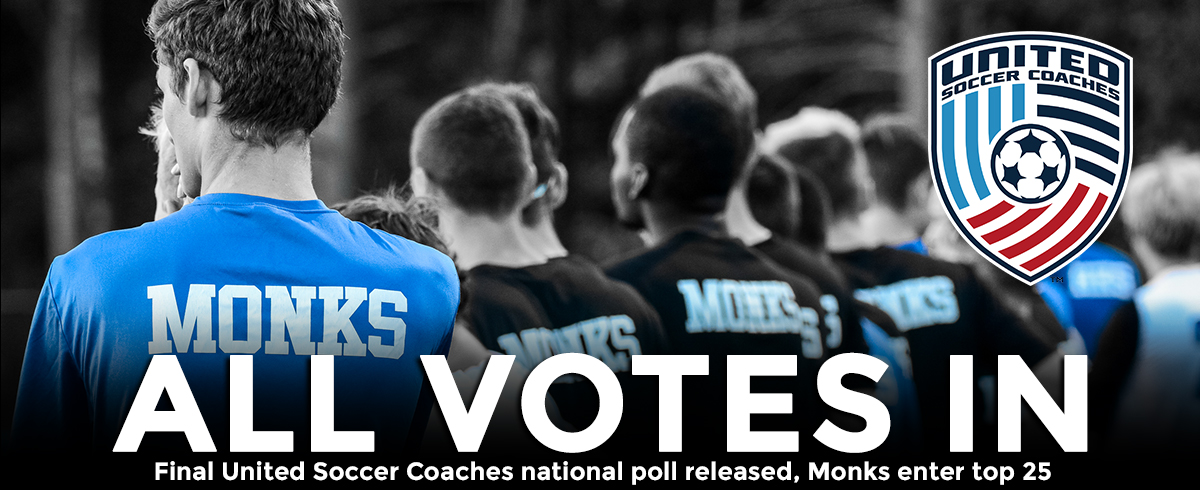 Men's Soccer Ranked 25th Nationally in Final United Soccer Coaches Poll
