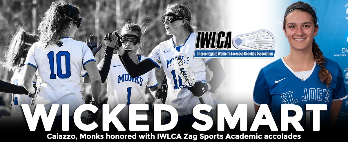 Caiazzo, Monks Honored with IWLCA Zag Sports Academic Accolades