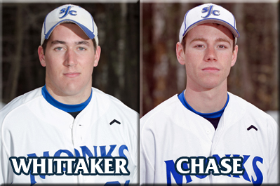 Whittaker and Chase Earn GNAC Honors