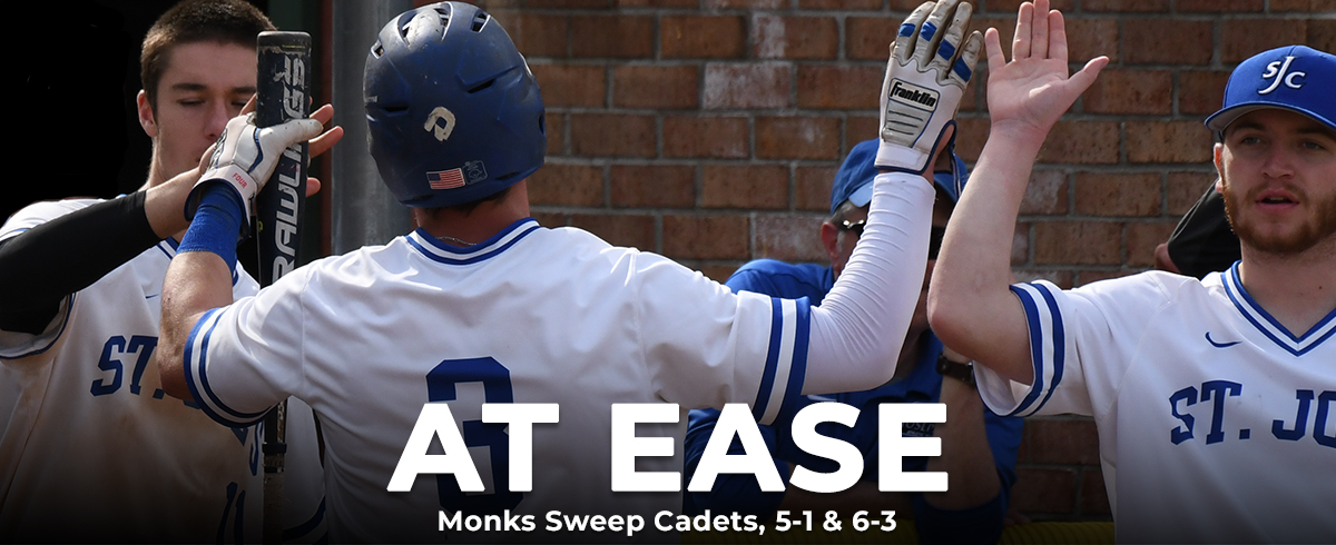 Monks Sweep Cadets, 5-1 & 6-3