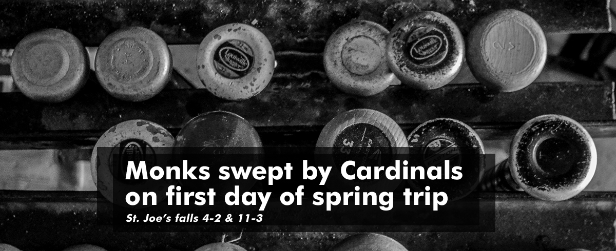 Monks Swept by Cardinals on First Day of 2024 Spring Trip