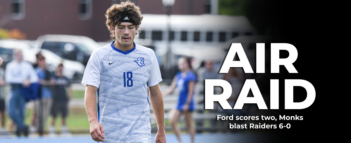 Ford Strikes Twice in 6-0 Win Over Rivier