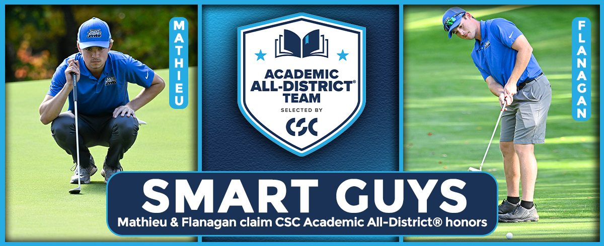 Flanagan and Mathieu Claim CSC At-Large Academic All-District® Awards