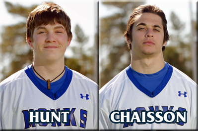 Hunt and Chaisson Listed on GNAC Weekly Honor Roll