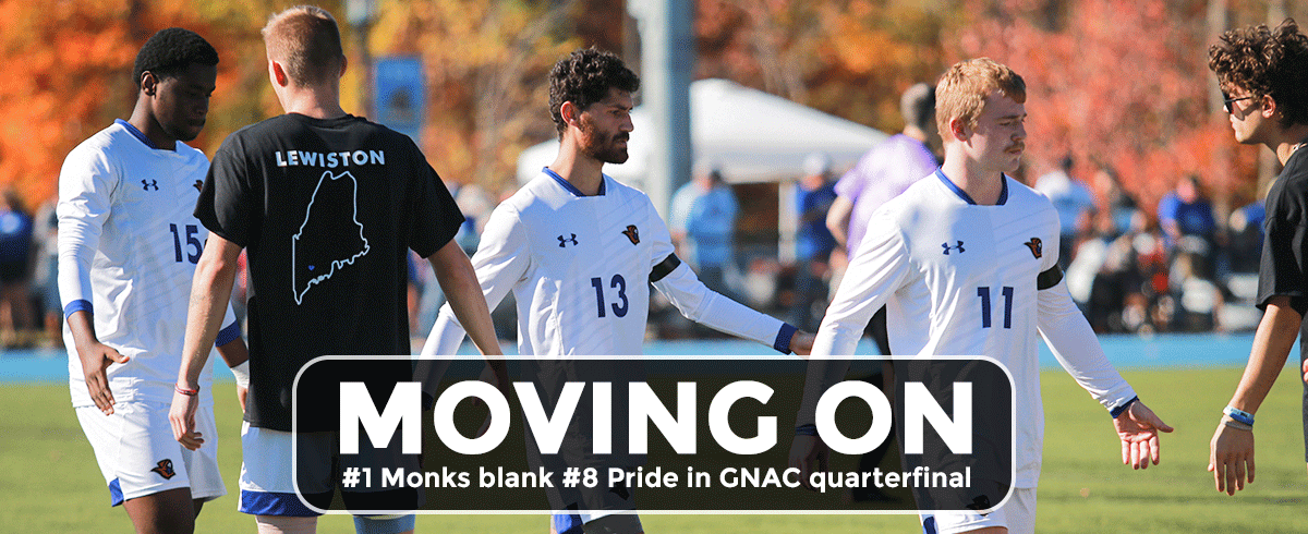 Monks Topple Pride in GNAC Quarterfinal, 3-0