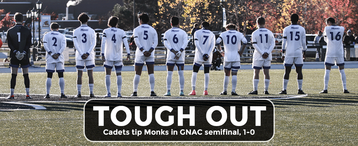Cadets Edge Monks in GNAC Semifinal, 1-0