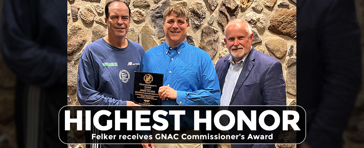 Felker Given GNAC Commissioner's Award