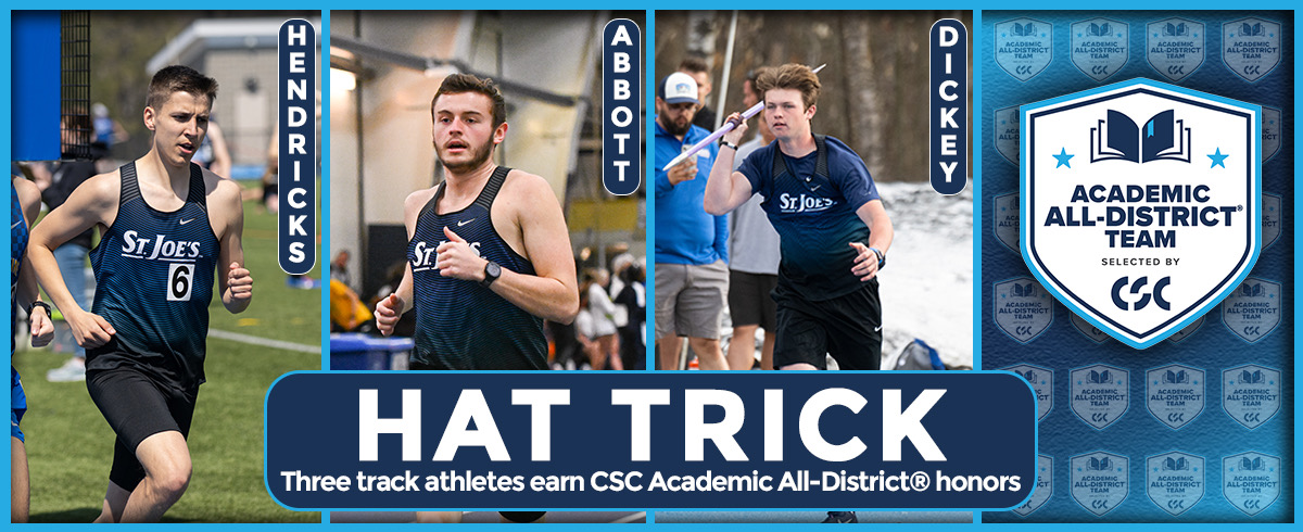 Three SJC Men's Track & Field/Cross Country Athletes Secure CSC Academic All-District® Honors