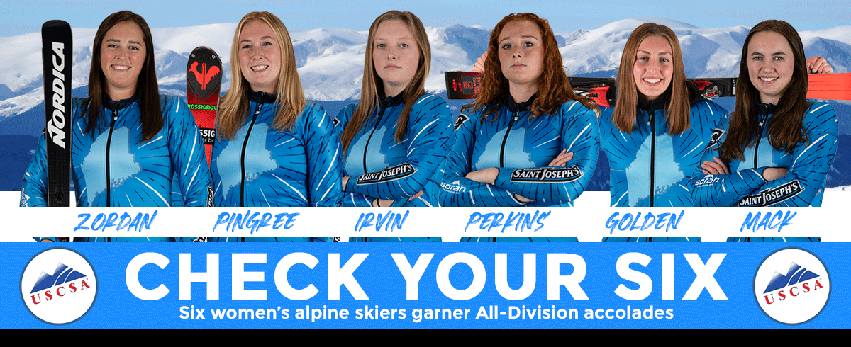 Six SJC Women's Alpine Skiers Earn All-Reynolds Division Honors