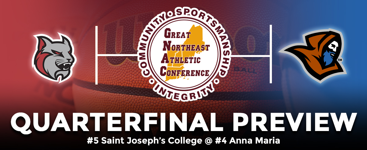 GNAC Quarterfinal Preview: #5 Saint Joseph's @ #4 Anna Maria