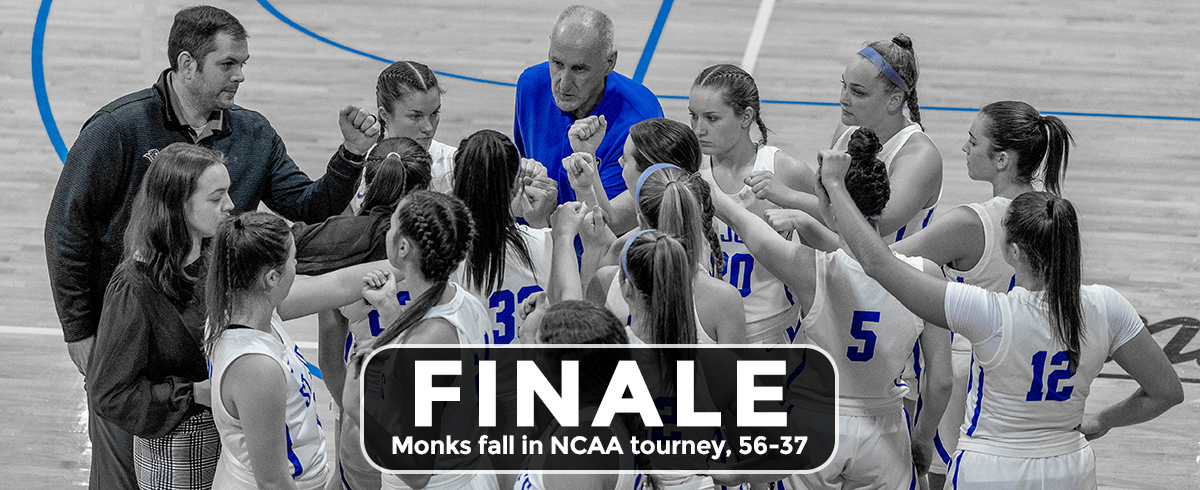 Monks Fall in NCAA First Round, 56-37