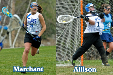Marchant, Allison Collect GNAC Weekly Honors