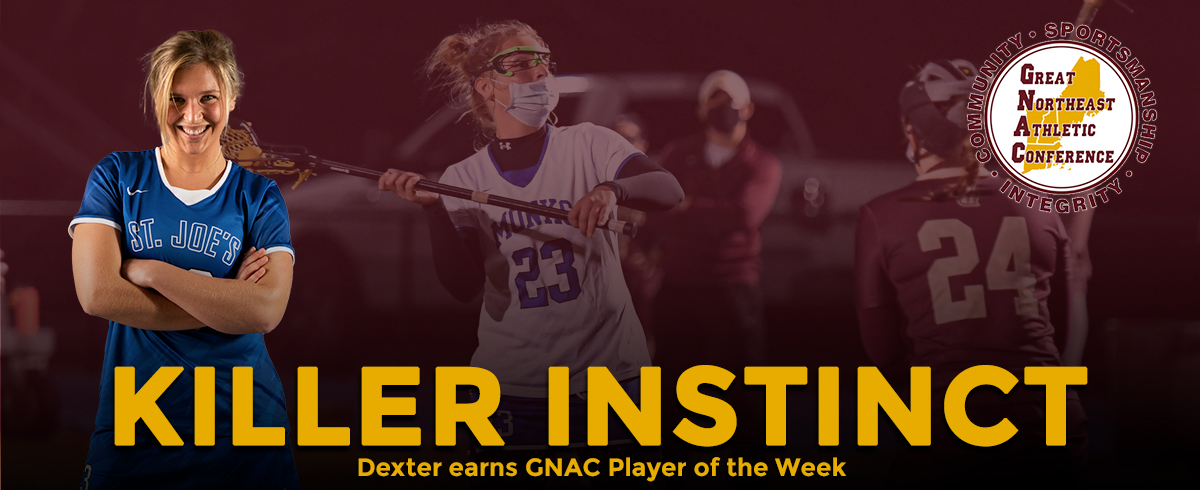 Dexter Named GNAC Player of the Week