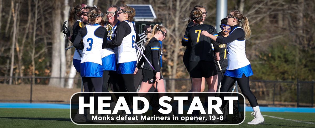 Monks Open Season with 19-8 Win Over Maine Maritime