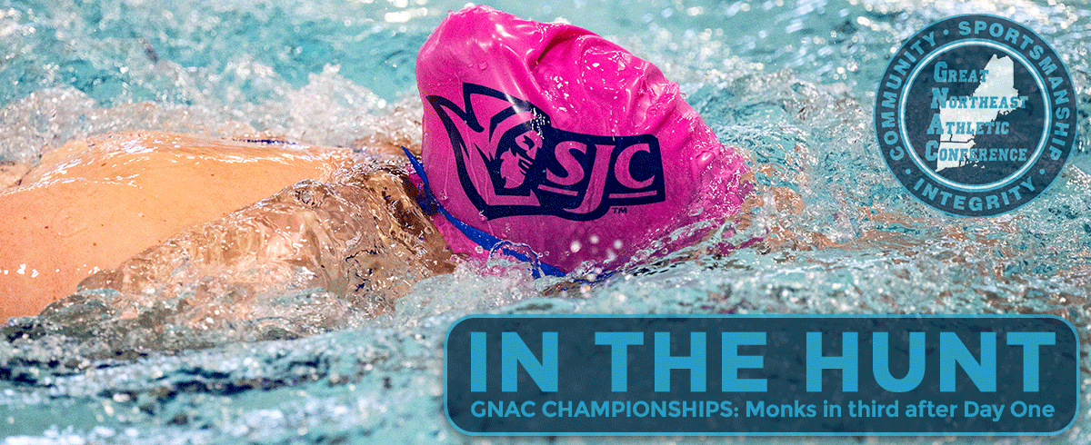 GNAC CHAMPIONSHIPS: Monks in Third Place after Day One