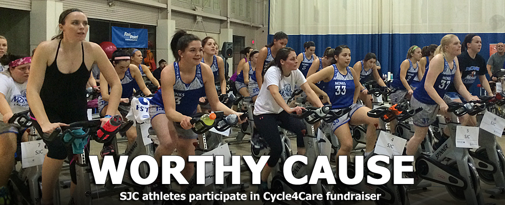 SJC athletes participate in Cycle4Care fundraiser