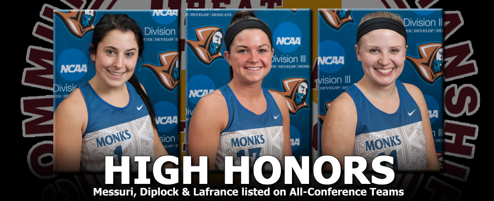 Messuri, Diplock & Lafrance Earn All-Conference Honors