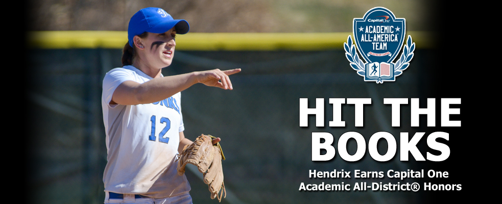 Hendrix Earns Capital One Academic All-District® Softball Honors