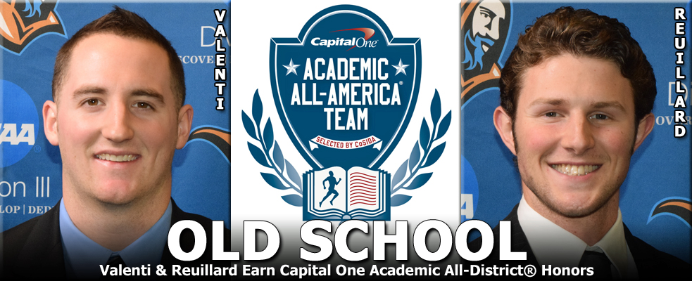 Valenti & Reuillard Earn Capital One Academic All-District® Honors