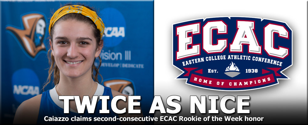 Caiazzo Collects Second-Consecutive ECAC Weekly Honor