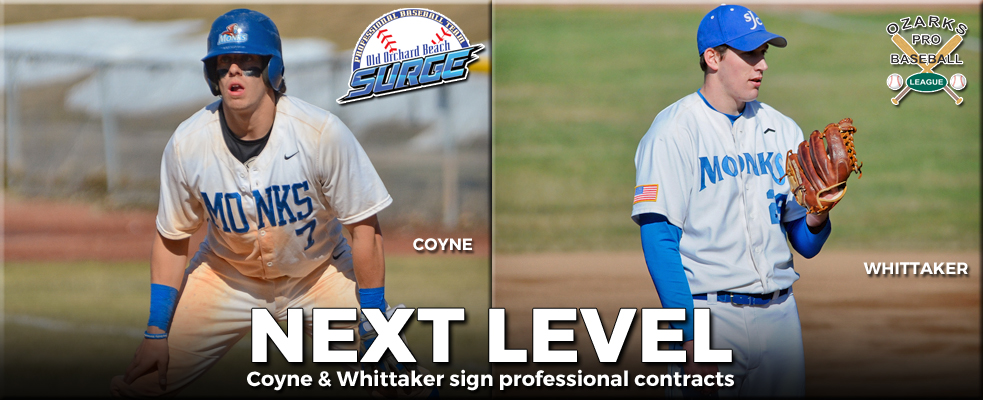 Coyne & Whittaker Ink Professional Baseball Contracts