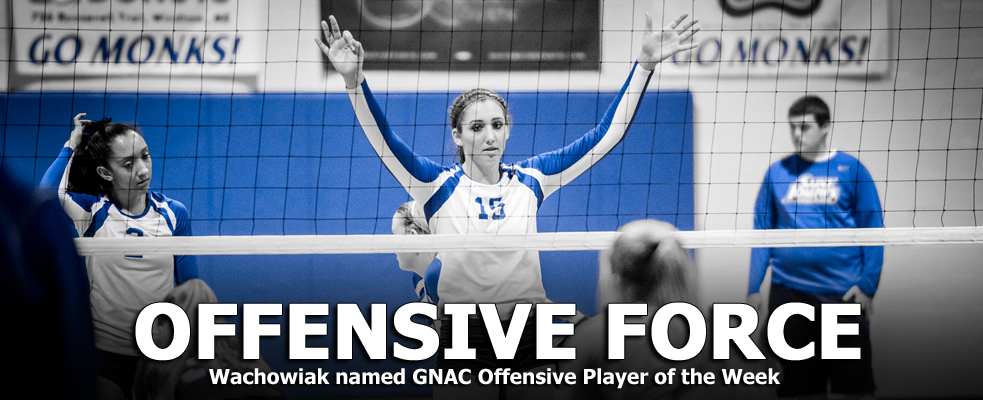 Wachowiak Tabbed as GNAC Offensive Player of the Week
