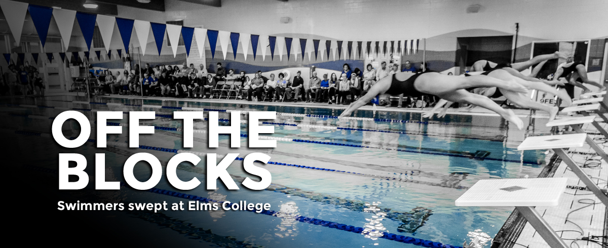 Swimmers Swept at Elms College