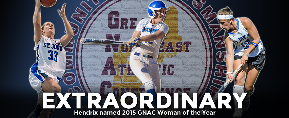 Hendrix Named 2015 GNAC Woman of the Year