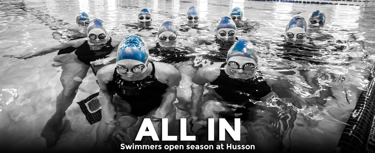 Saint Joseph's Swimming Kicks Off Season at Husson