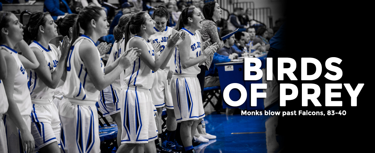 Monks Cruise Past Falcons, 83-40