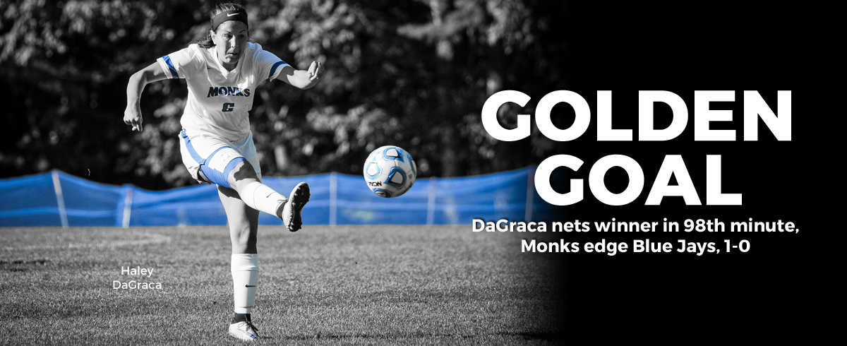 DaGraca’s Overtime Goal Pushes Monks Past Blue Jays, 1-0