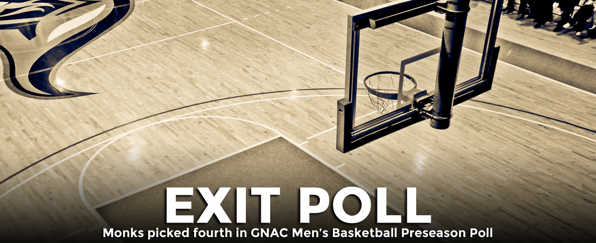 Monks Picked Fourth in GNAC Men's Basketball Preseason Poll