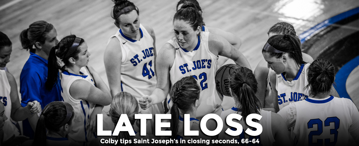 Colby Tips Saint Joseph's in Closing Seconds, 66-64