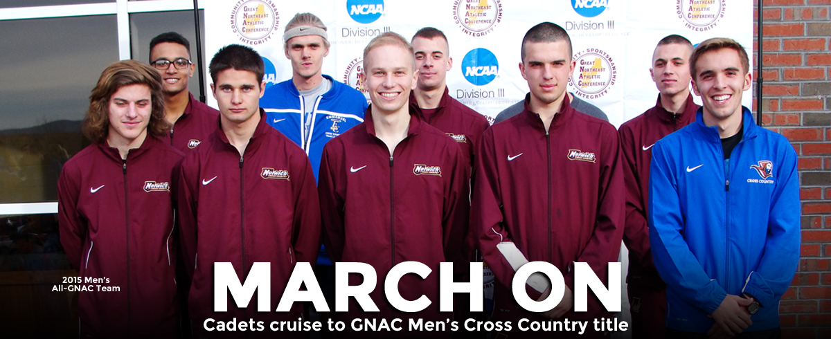 Cadets Cruise to GNAC Men’s Cross Country Championship