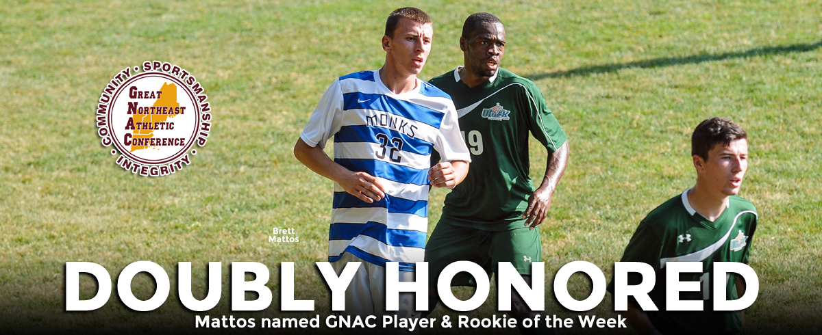 Mattos Named GNAC Player & Rookie of the Week