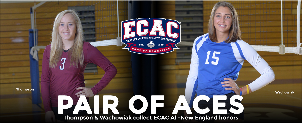 Wachowiak & Thompson Earn ECAC All-New England Honors