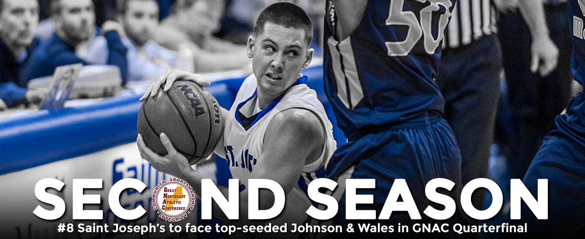 Men's Basketball to Face Top-Seeded Johnson & Wales in First Round of GNAC Tourney